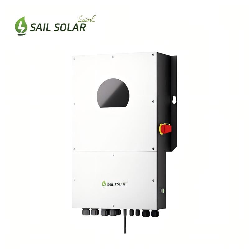 Onduleur solaire hybride intelligent monophasé 48 V CC pour système photovoltaïque de 12 kW avec stockage d'énergie pour usage domestique